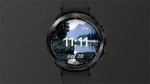 Mountain River WatchFace Screenshot 0