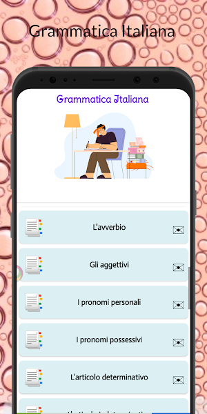 Grammatica Italiana Screenshot 1