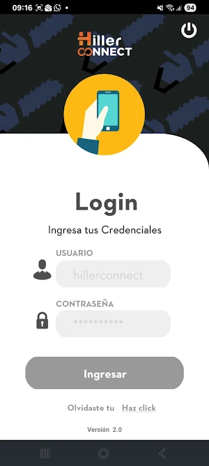 Hiller Connect Screenshot 1