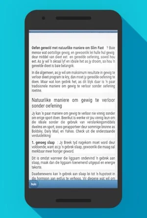Natural Diet Tips Screenshot 3