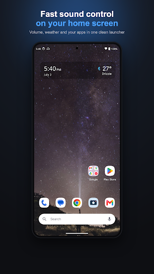 Volume Controller Launcher Screenshot 0