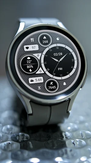 ZKin Watch Gray Texture Screenshot 3
