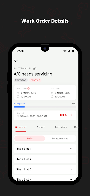 Naffco-Digital FM - Field App Screenshot 3