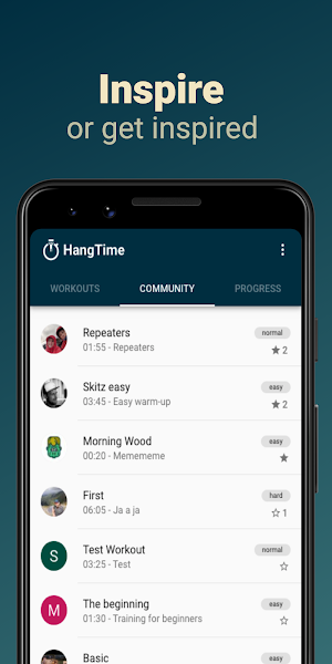 HangTime - Hangboard Training Screenshot 3