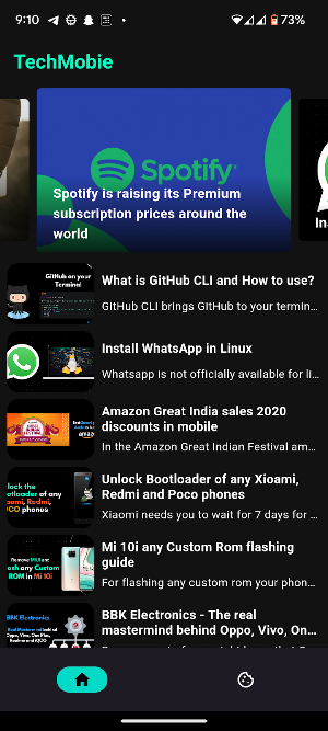TechMobie Screenshot 0