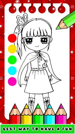 Tanjiro Coloring Demon Slayer Screenshot 3