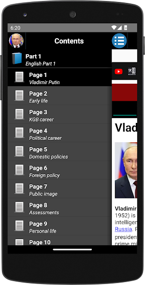 Vladimir Putin - Biography Screenshot 0
