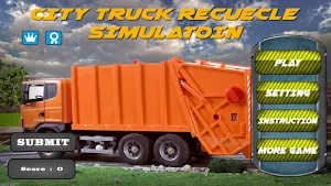 City Truck Recycle Simulation Screenshot 0