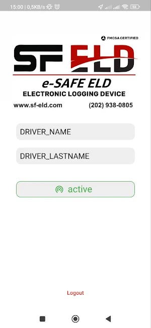 SF ELD ALARM Screenshot 0