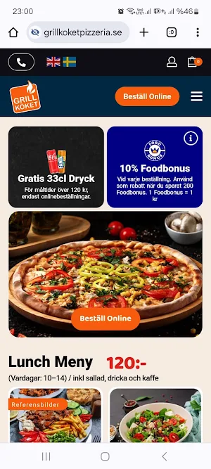 Grill Köket Pizzeria Screenshot 0