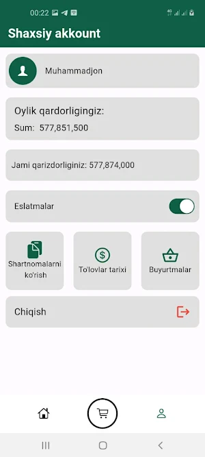 Median Qurilish Mijoz Screenshot 0
