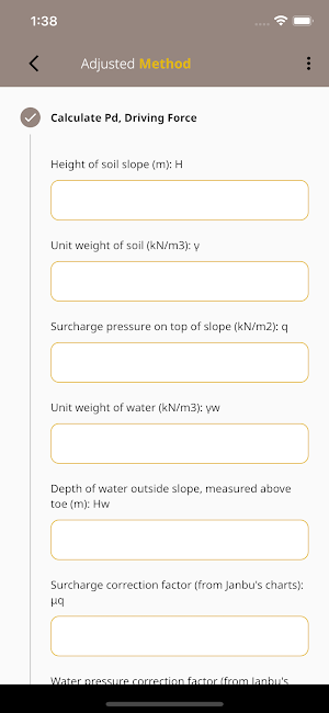 Flexislope Soil Slope Analysis Screenshot 2