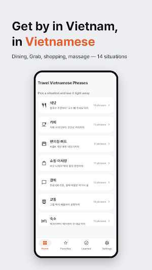 Travel Vietnamese for Koreans Screenshot 0
