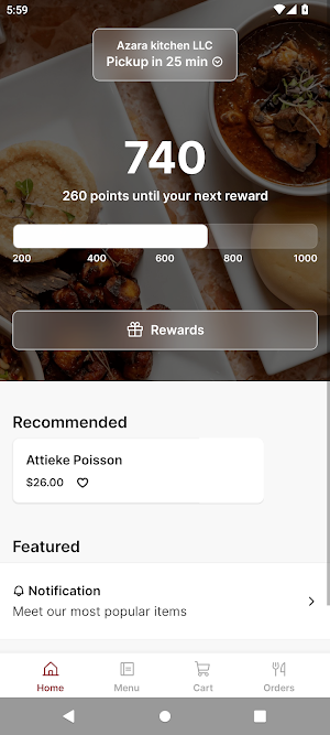 Azara Kitchen Screenshot 0