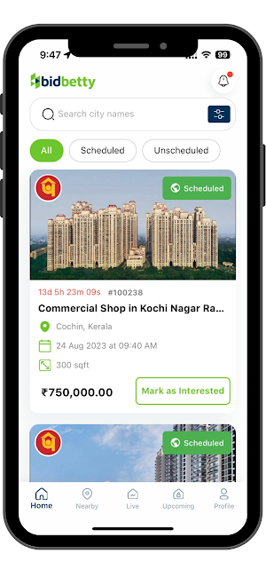 Bidbetty - Auction Properties Screenshot 3