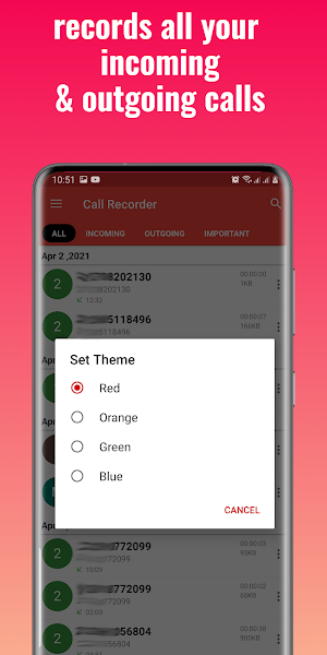 call recorder auto call record 2021 Screenshot 3