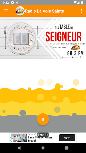 Radio La Voie Sainte Screenshot 3