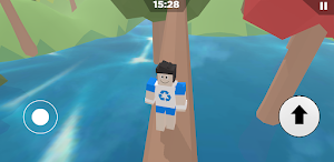 Escape from flood obby parkour Screenshot 2