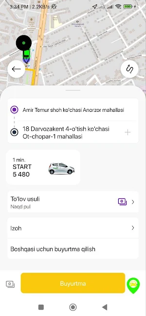 Mustang Taxi Screenshot 0
