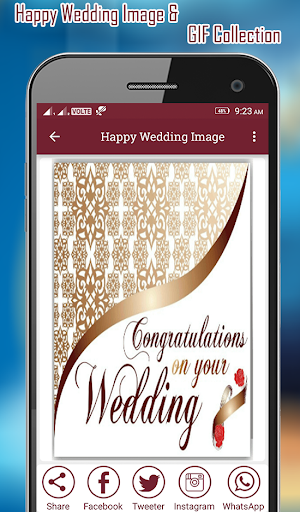 Happy Wedding GIF Screenshot 1