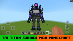Tri Titan Mod Minecraft Skibid Screenshot 2