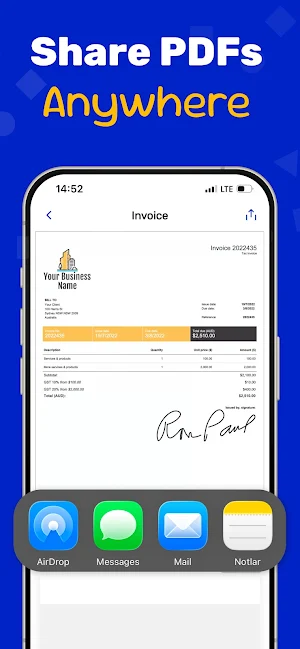 Invoice Maker: Estimate & PDF Screenshot 2