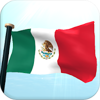 Mexico Flag 3D Free Wallpaper