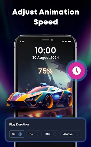 Battery Charging Theme 4K Screenshot 3