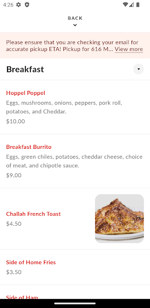 Mozzo Deli Screenshot 2