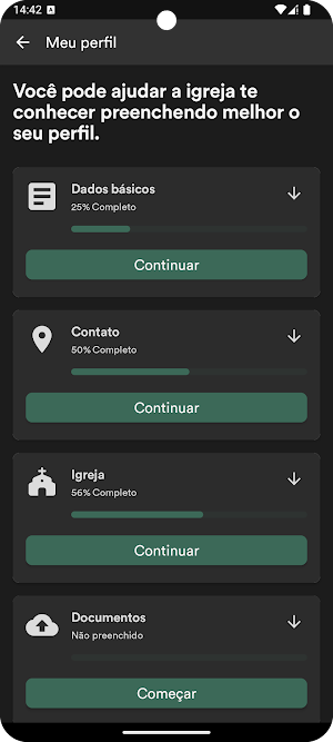 Família app Screenshot 3