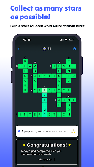 12Words : daily crossword Screenshot 1