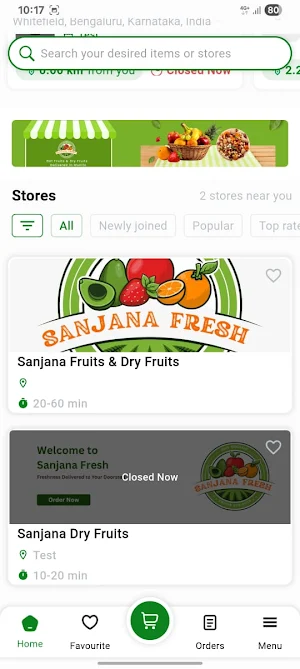 Sanjana Fresh Screenshot 2