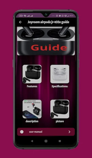 Joyroom airpods jr-t03s guide Screenshot 0