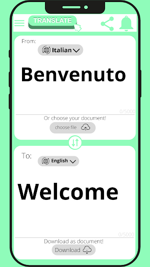 English - Italian translator Screenshot 2