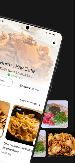 Burma Bay Cafe Screenshot 1