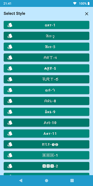 Stylish Text Converter Screenshot 1