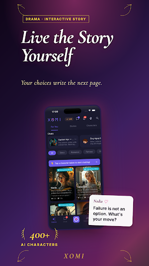 Xomi: Live the Story Yourself Screenshot 0