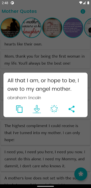Mother Quotes and Sayings Screenshot 2