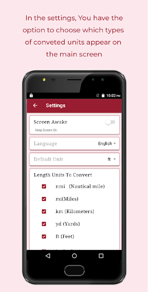 Length Converter - convert m, km, miles, yard Screenshot 2