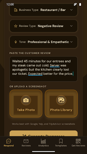 Review Responder — AI Replies Screenshot 2