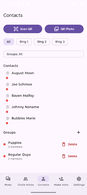 SocialCircle Screenshot 2