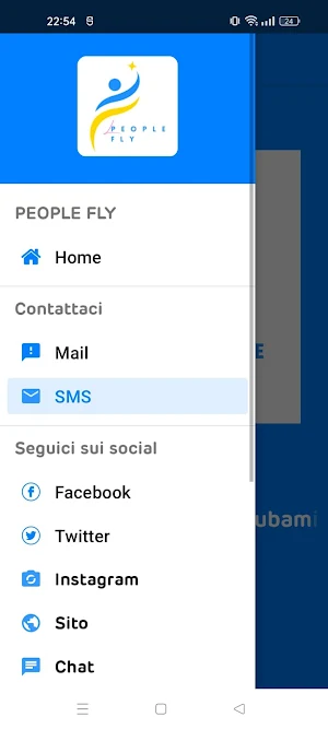 Radio  PEOPLE FLY Screenshot 1