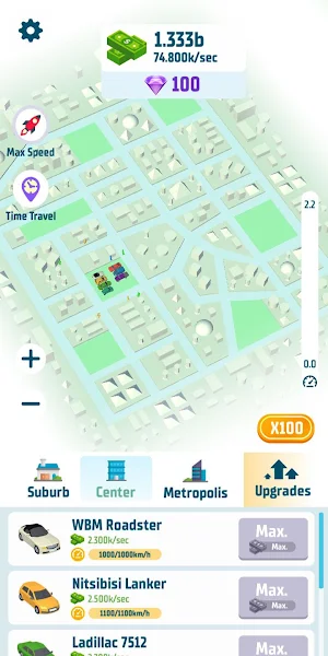 Idle Carsharing Screenshot 2
