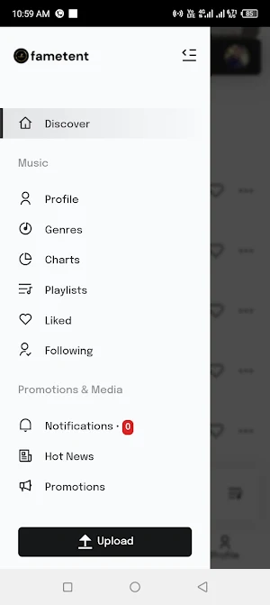 FameTent Screenshot 0