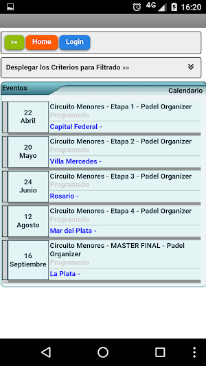 ProShop Slice Padel Screenshot 1
