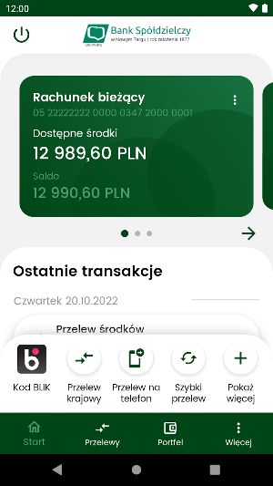 BSNowyTarg mobileNet Screenshot 0
