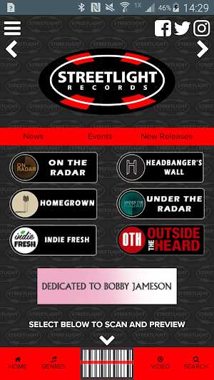 Streetlight Records Screenshot 1