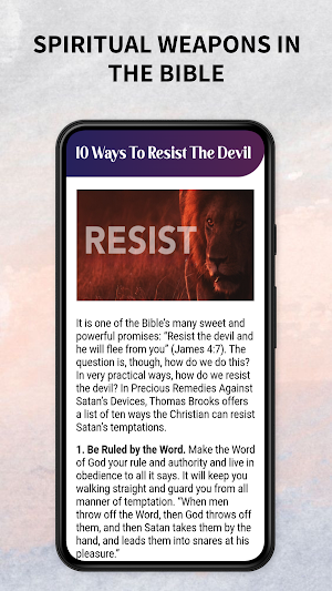 Spiritual Weapons in the Bible Screenshot 3