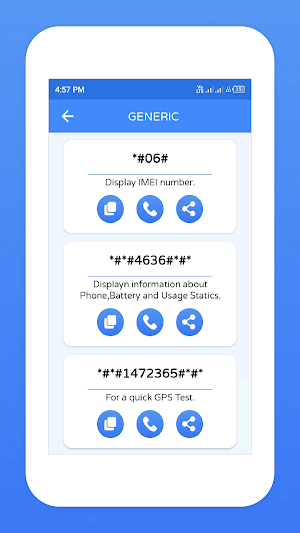 All Secret Codes for Android Screenshot 2