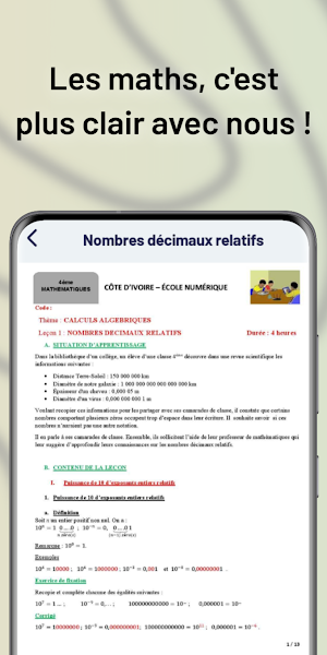 4ème collège Côte d'Ivoire Screenshot 3